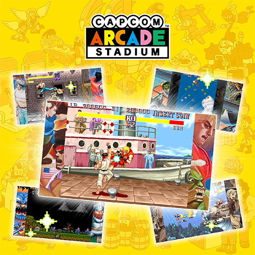 Capcom Arcade Stadium: 邊框組合1