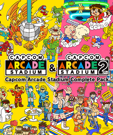 The Capcom Arcade Stadium Complete Pack is now available on Steam!